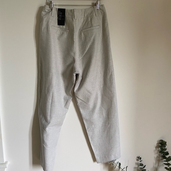 NWT The Balloon Fit Amelia Pant in Speckled Grey size 10 - Picture 3 of 6